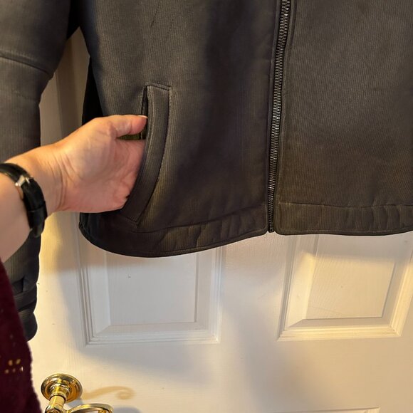 Mens RARE/VINTAGE Alf by KUHL-80s Shearling Jacket Size XL (Made in Canada) - Picture 12 of 13